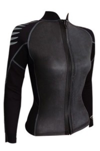 ADS022 Split diving suit  wet snorkeling  sun protection diving suit  winter swimming equipment diving suit back view